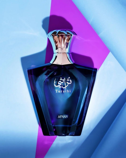 Afnan Turathi Blue EDP 90ml – Fresh Aquatic Citrus Perfume for Men