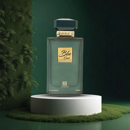 Ahmed Al Maghribi Blu Oud Eau de Parfum 100ml | Fresh Oud Luxury Unisex Fragrance
