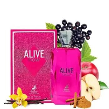 Alive Now by Maison Alhambra Eau De Parfum – Fresh Spicy Woody Unisex Fragrance 100ml