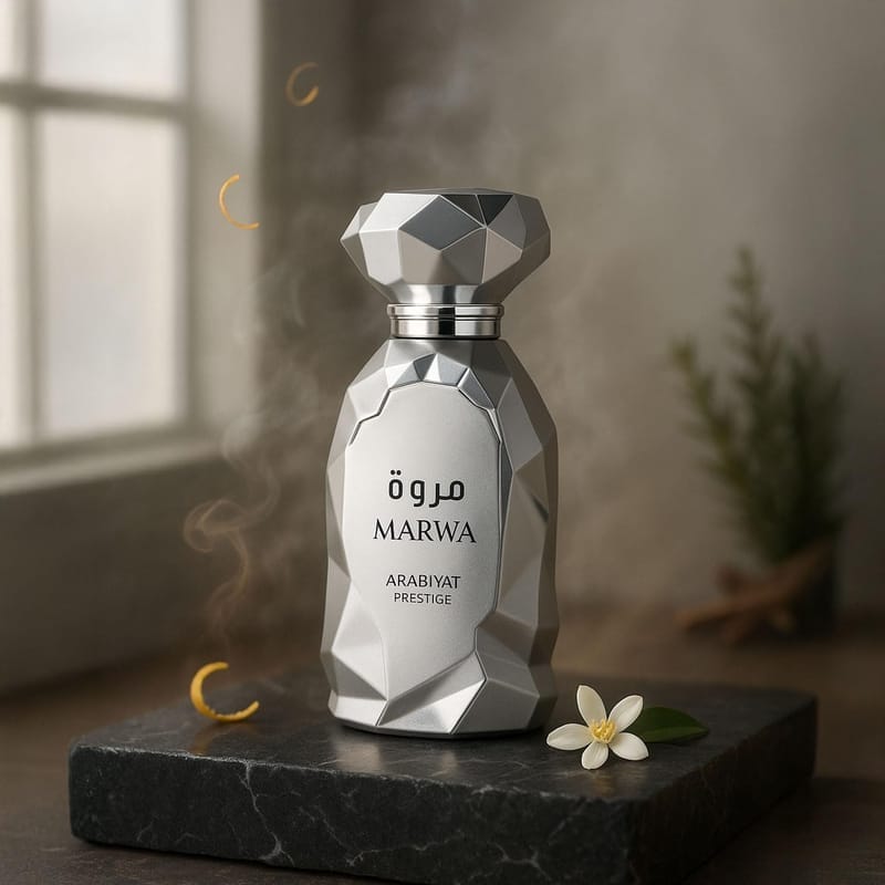 Arabiyat Prestige Marwa Eau De Parfum 100ml For Men – Long-Lasting Woody Aromatic Luxury Designer Fragrance
