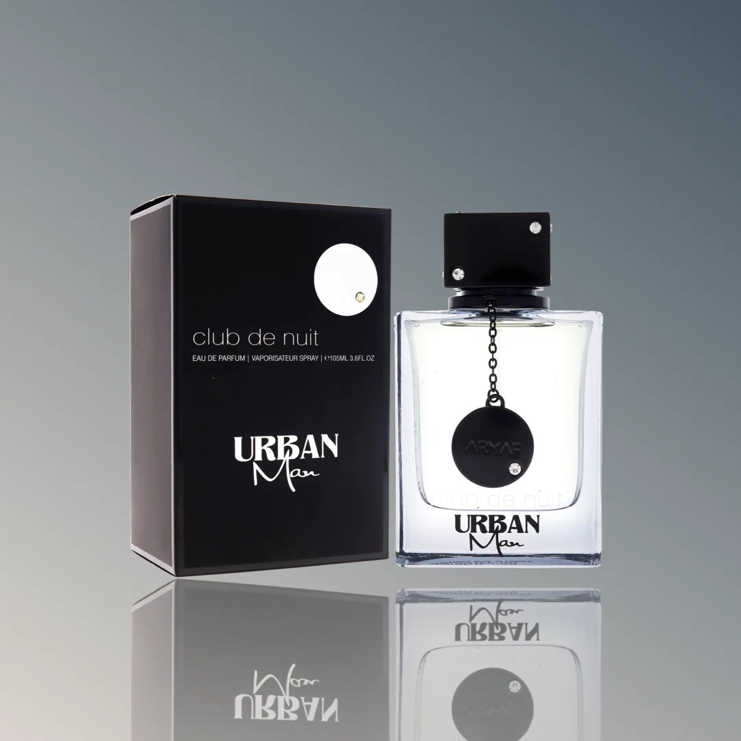 Armaf Club de Nuit Urban Man Eau de Parfum for Men 105ml – Woody Aromatic Fragrance