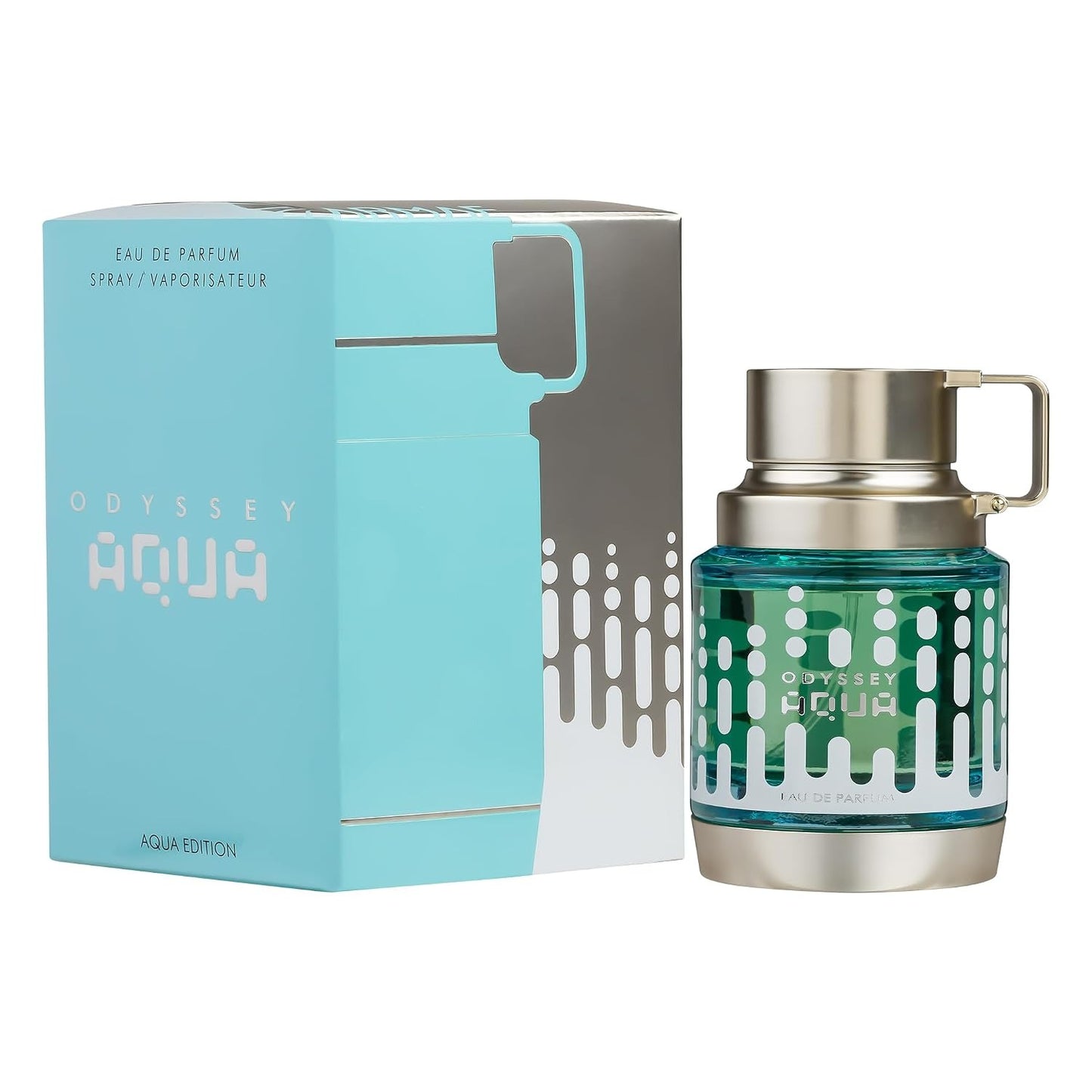 Armaf Odyssey Aqua Eau De Parfum 100ml for Men Premium Luxury Long Lasting Fresh Aquatic Citrus Woody Aromatic Masculine Fragrance
