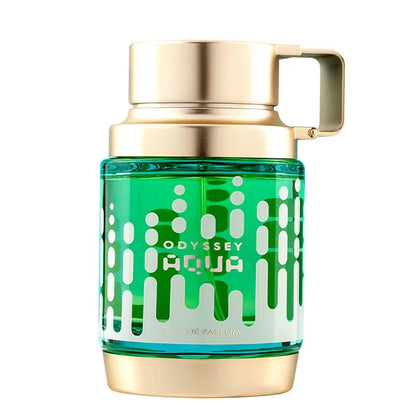Armaf Odyssey Aqua Eau De Parfum 100ml for Men Premium Luxury Long Lasting Fresh Aquatic Citrus Woody Aromatic Masculine Fragrance