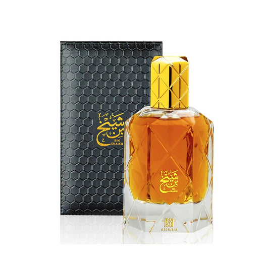 Ahmed Al Maghribi Bin Shaikh Eau De Parfum 90ml – Luxurious Arabic Oud Perfume for Men & Women