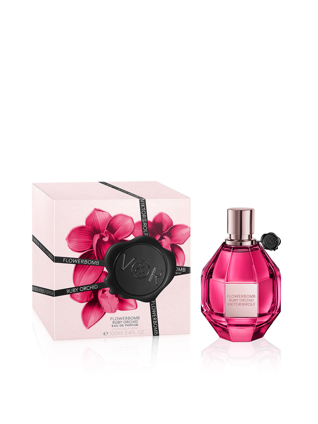 Viktor & Rolf Flowerbomb Ruby Orchid Eau de Parfum 100ml 3.4 fl oz Women’s Sweet Floral Fruity Perfume