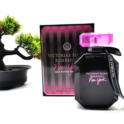 Victoria’s Secret Bombshell New York Eau de Parfum – 100ml | Seductive Floral Fruity Perfume for Women