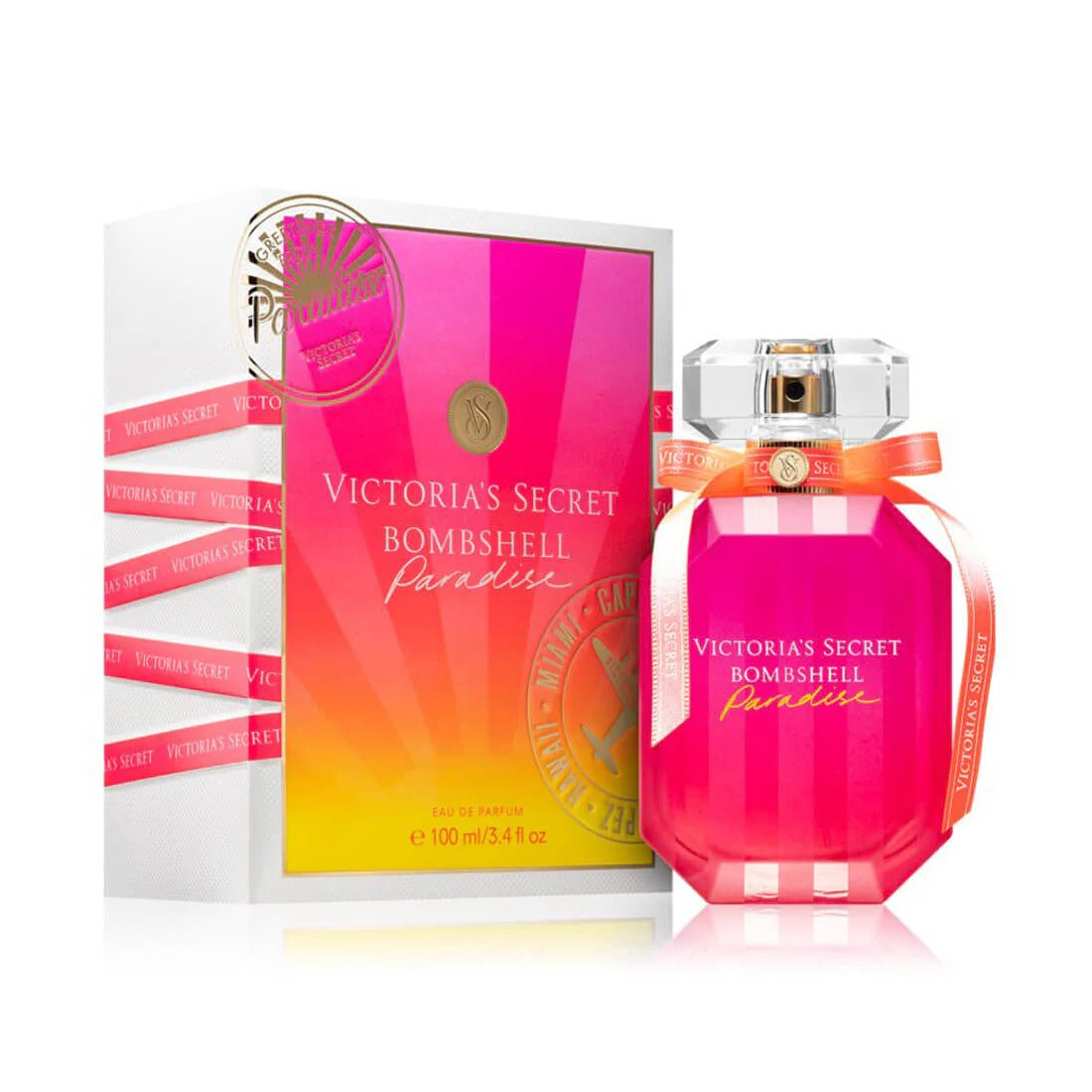 Victoria’s Secret Bombshell Paradise Eau de Parfum – 100ml | Fresh, Bright & Tropical Perfume for Women
