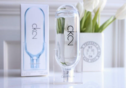 Calvin Klein CK2 Eau de Toilette 100ml – Fresh Woody Aromatic Unisex Fragrance