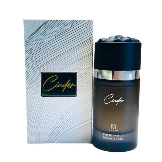 Ahmed Al Maghribi Cinder Eau De Parfum 100ml – Bold Smoky Woody Perfume for Men