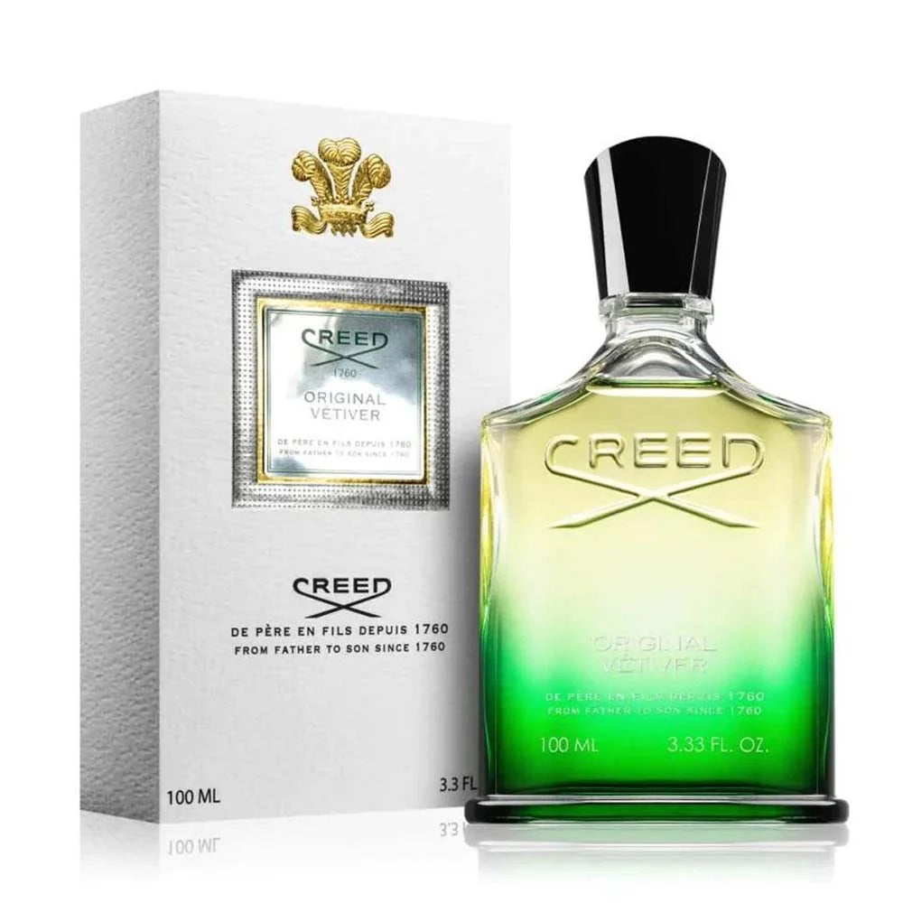 Creed Original Vetiver Eau de Parfum 100ml 3.3 fl oz Men’s Fresh Green Woody Luxury Niche Perfume