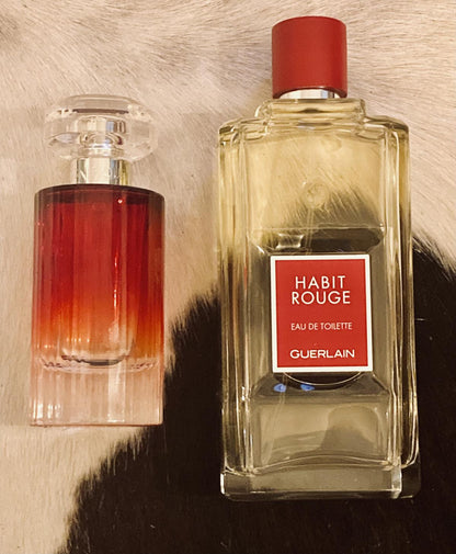 Guerlain Habit Rouge Eau de Toilette for Men 100ml – Warm Oriental Citrus Luxury Fragrance