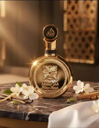 Lattafa Fakhar Gold Extrait de Parfum 100ml – Amber Woody Luxury Unisex Fragrance