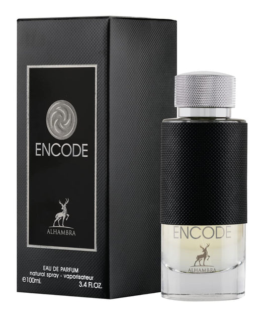Maison Alhambra Encode Eau De Parfum – Bold & Masculine Woody Amber Fragrance for Men 100ml