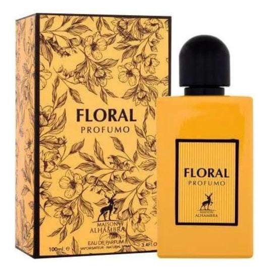 Maison Alhambra Floral Profumo Eau De Parfum 100ml – Unisex Long Lasting Perfume Spray