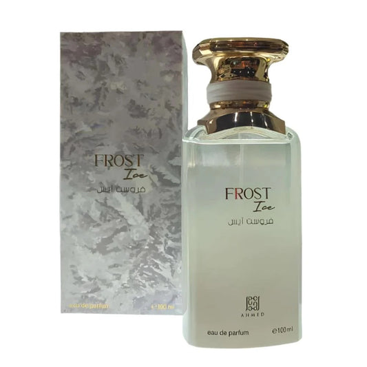 Ahmed Al Maghribi Frost Ice Eau De Parfum 100ml – Fresh Aquatic Cool Perfume for Men
