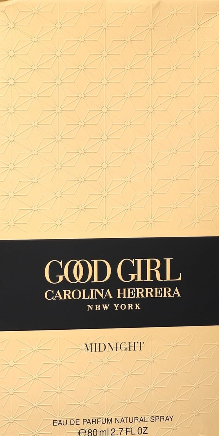 Carolina Herrera Good Girl Midnight Eau de Parfum for Women – 80ml | Limited Edition Amber Floral Scent