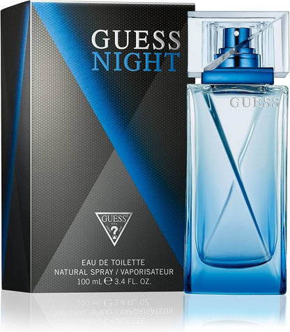 Guess Night EDT 100ml – Energetic Woody Aromatic Perfume for Men
