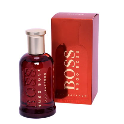 Hugo Boss Oud Saffron Eau de Parfum 100ml 3.3 fl oz Unisex Woody Spicy Luxury Perfume