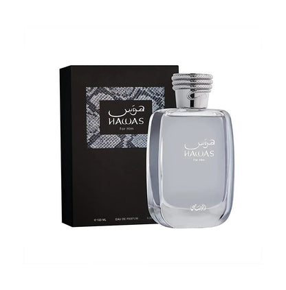 Rasasi Hawas EDP 100ml – Fresh Aquatic Fruity Perfume for Men