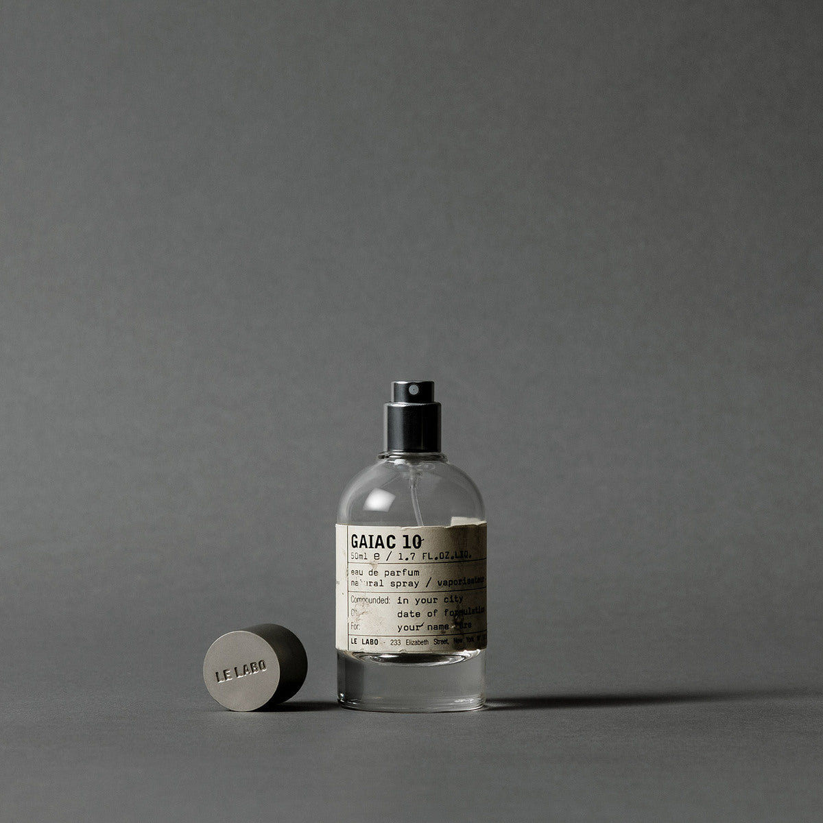 Le Labo Gaïac 10 Eau de Parfum 50ml 1.7 fl oz Unisex Woody Musky Niche Fragrance