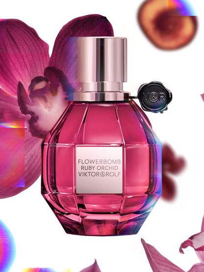 Viktor & Rolf Flowerbomb Ruby Orchid Eau de Parfum 100ml 3.4 fl oz Women’s Sweet Floral Fruity Perfume