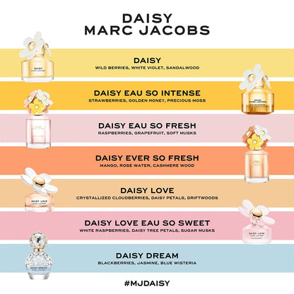 Marc Jacobs Daisy Love Eau de Toilette 100ml 3.4 fl oz Women’s Sweet Floral Fresh Everyday Perfume