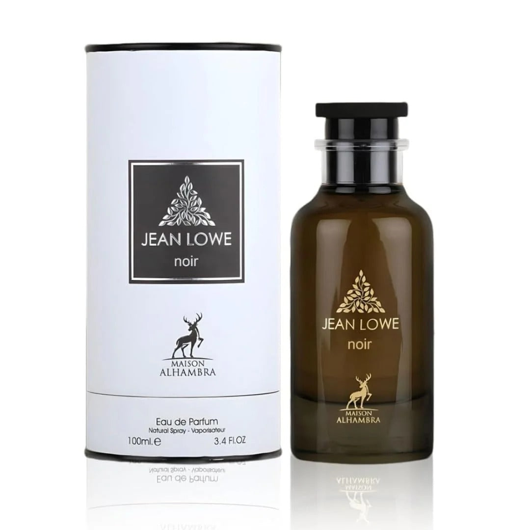 Maison Alhambra Jean Lowe Ombre (Noir) Eau De Parfum 100ml for Men – Oud, Rose & Saffron Blend