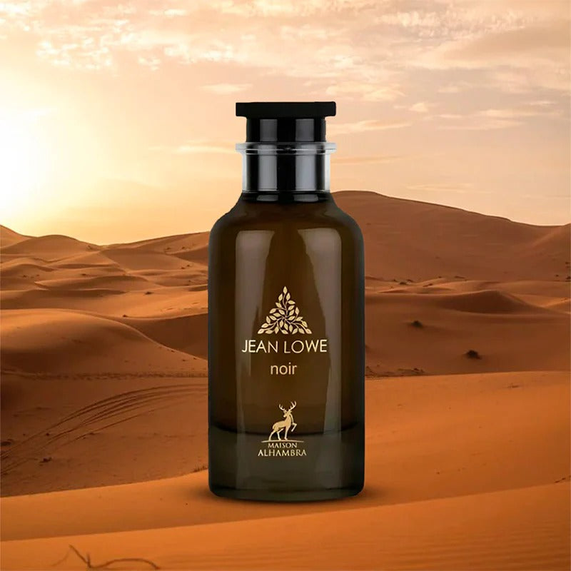 Maison Alhambra Jean Lowe Ombre (Noir) Eau De Parfum 100ml for Men – Oud, Rose & Saffron Blend
