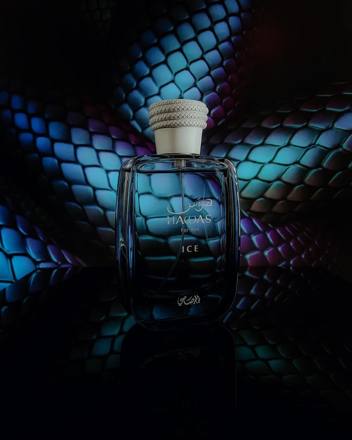 Rasasi Hawas Ice Eau de Parfum for Men 100ml – Fresh Aquatic Citrus Fragrance