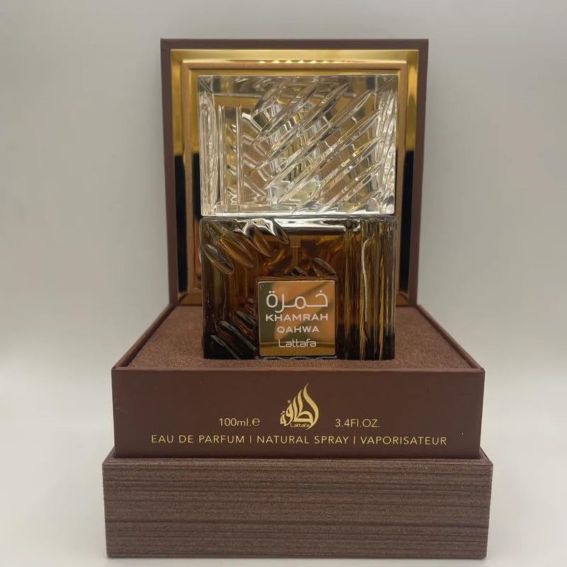 Lattafa Khamrah Qahwa Long Lasting Eau de Parfum – 100ml for Unisex