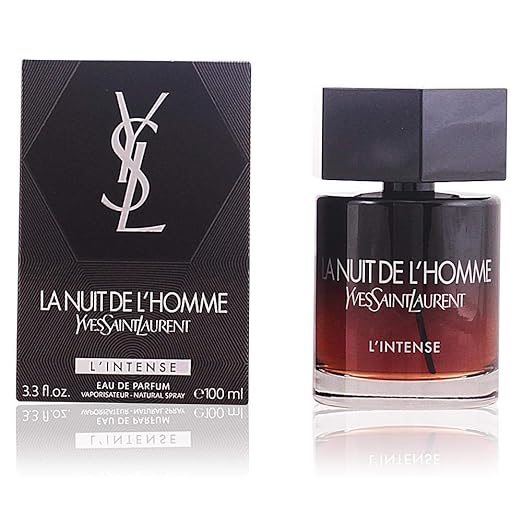 YSL La Nuit de L’Homme L’Intense Eau de Parfum for Men 100ml – Spicy Woody Luxury Fragrance