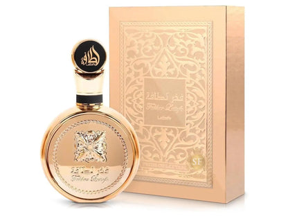 Lattafa Fakhar Gold Extrait de Parfum 100ml – Amber Woody Luxury Unisex Fragrance