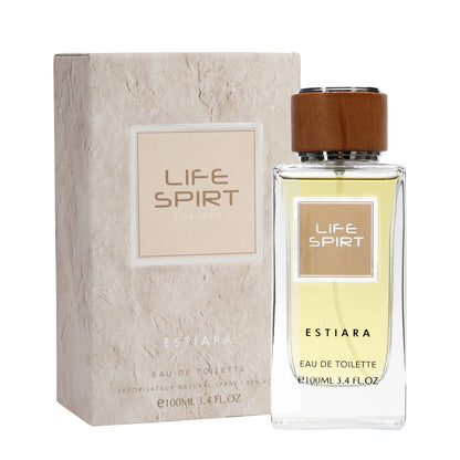 Estiara Life Spirit Eau De Toilette 100ml for Men Premium Modern Fresh Masculine Fragrance