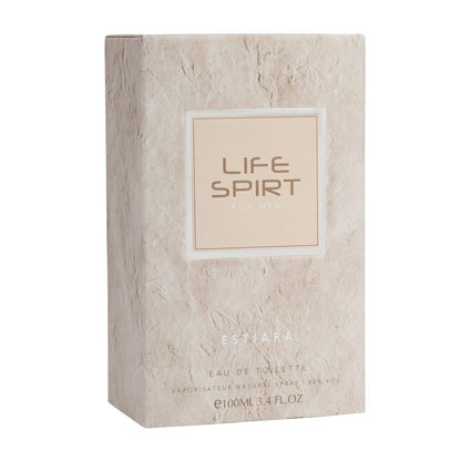 Estiara Life Spirit Eau De Toilette 100ml for Men Premium Modern Fresh Masculine Fragrance