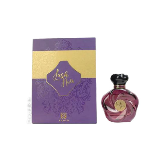 Ahmed Al Maghribi Lush Noir EDP 75ml – Elegant Floral Gourmand Perfume for Women