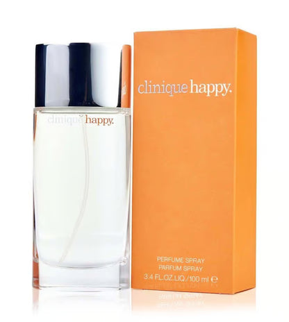 Clinique Happy Eau de Parfum for Women 100ml – Fresh Citrus Floral Fragrance