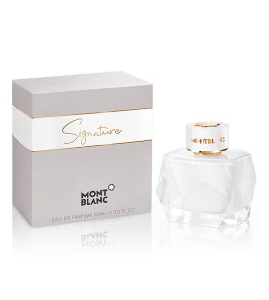 Mont Blanc Signature Eau de Parfum 90ml 3 fl oz Women’s Creamy Floral Long Lasting Luxury Perfume