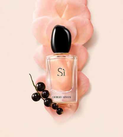 Giorgio Armani Sì Eau de Parfum 100ml 3.4 fl oz Women’s Chypre Fruity Blackcurrant Vanilla Luxury Perfume