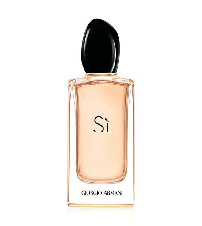 Giorgio Armani Sì Eau de Parfum 100ml 3.4 fl oz Women’s Chypre Fruity Blackcurrant Vanilla Luxury Perfume