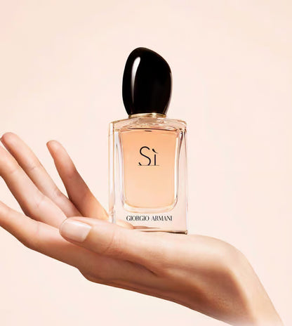 Giorgio Armani Sì Eau de Parfum 100ml 3.4 fl oz Women’s Chypre Fruity Blackcurrant Vanilla Luxury Perfume