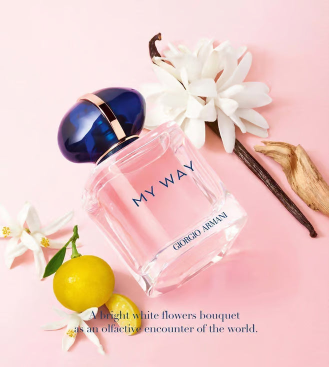 Giorgio Armani My Way Eau de Parfum 90ml 3.0 fl oz Women’s White Floral Vanilla Luxury Perfume