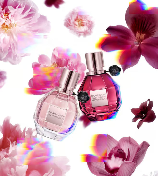 Viktor & Rolf Flowerbomb Ruby Orchid Eau de Parfum 100ml 3.4 fl oz Women’s Sweet Floral Fruity Perfume