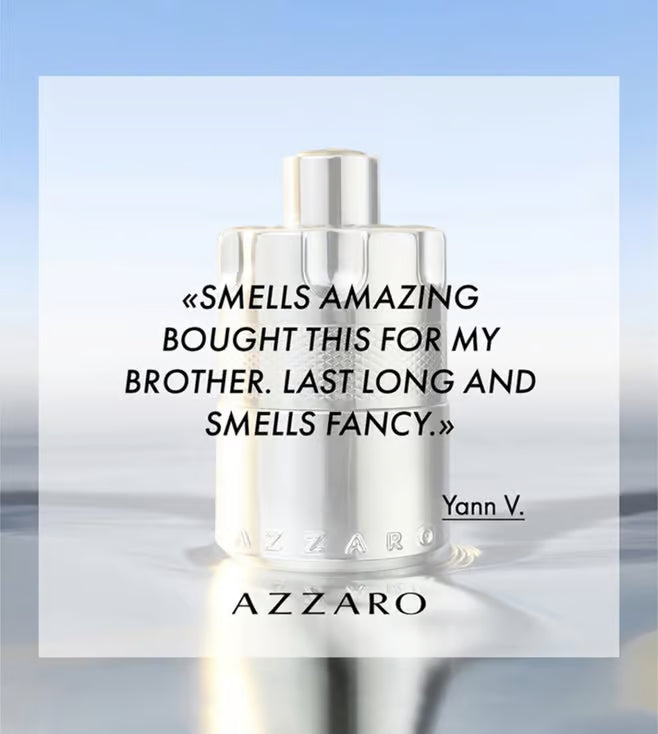 Azzaro Wanted Eau de Parfum 100ml 3.4 fl oz Men’s Intense Woody Spicy Fragrance for Evening and Date Wear