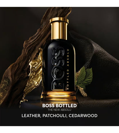 Hugo Boss Bottled Absolu Parfum 100ml 3.3 fl oz Men’s Intense Woody Amber Luxury Fragrance