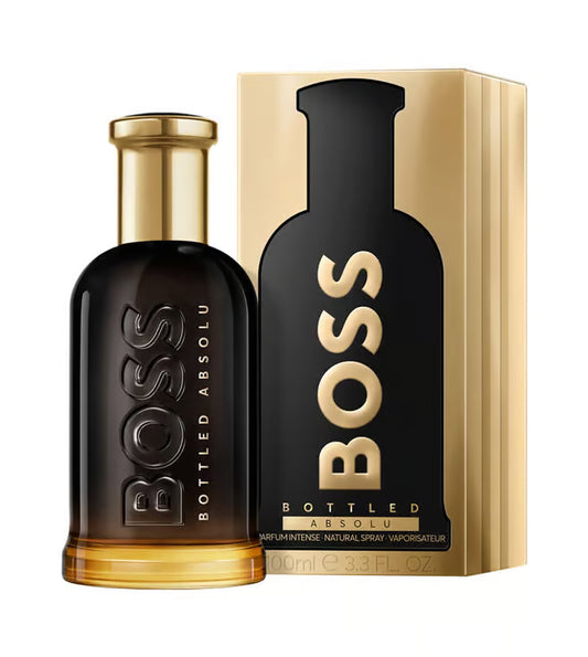 Hugo Boss Bottled Absolu Parfum 100ml 3.3 fl oz Men’s Intense Woody Amber Luxury Fragrance