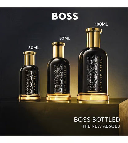 Hugo Boss Bottled Absolu Parfum 100ml 3.3 fl oz Men’s Intense Woody Amber Luxury Fragrance