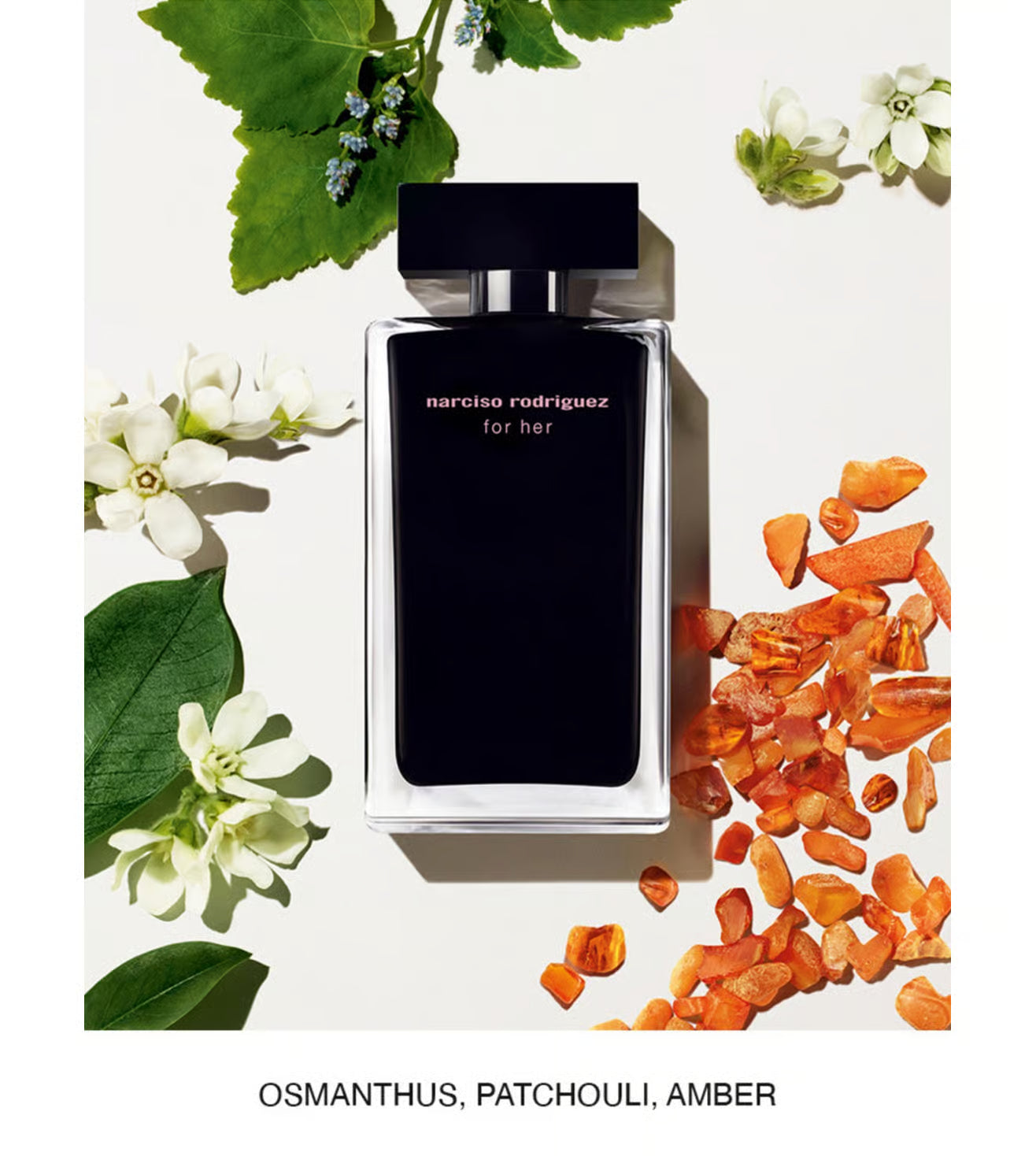 Narciso Rodriguez For Her Eau de Toilette 100ml – Floral Musky Elegant Fragrance