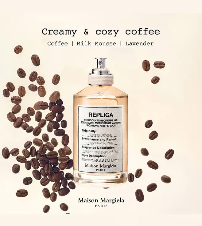 Maison Margiela Replica Coffee Break Eau de Toilette 100ml Warm Spicy Unisex Perfume