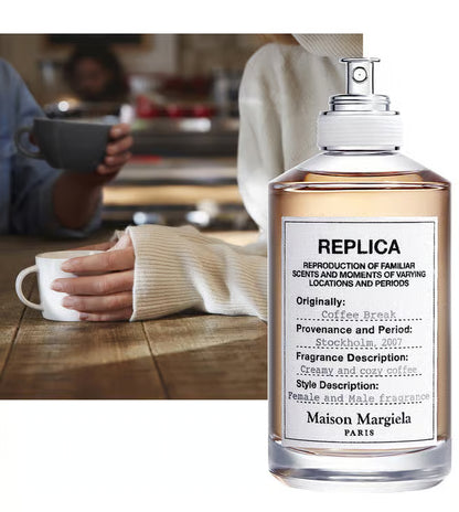 Maison Margiela Replica Coffee Break Eau de Toilette 100ml Warm Spicy Unisex Perfume