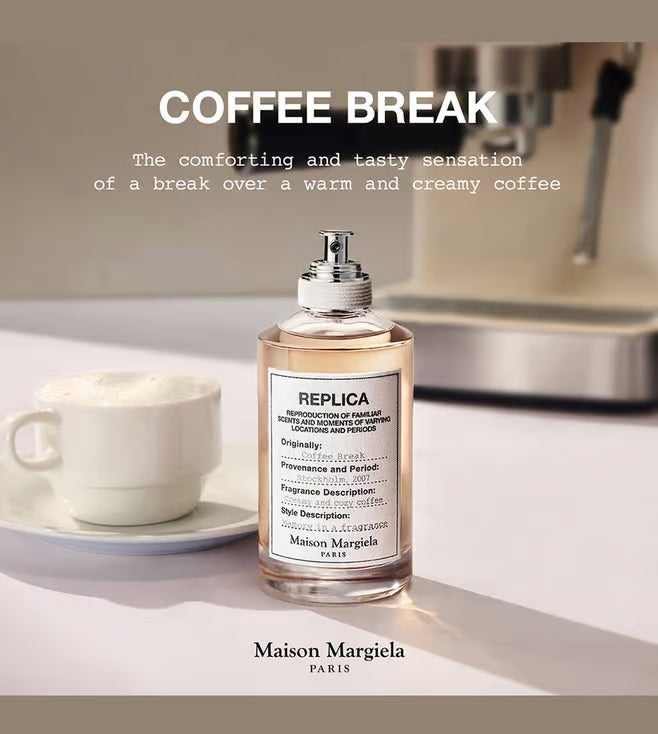 Maison Margiela Replica Coffee Break Eau de Toilette 100ml Warm Spicy Unisex Perfume